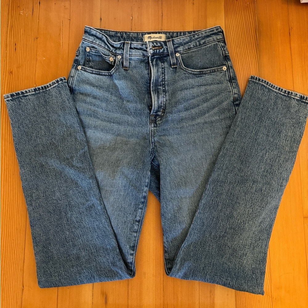 Madewell tall curvy perfect vintage jeans in Keplar size 28 tall